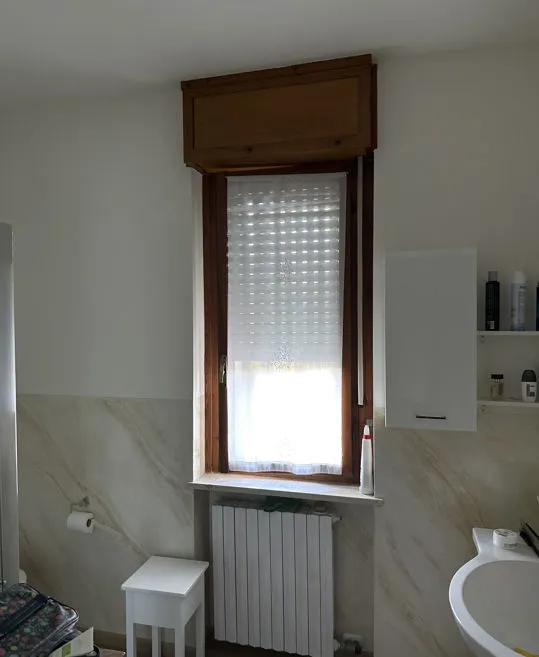 porta finestra in legno