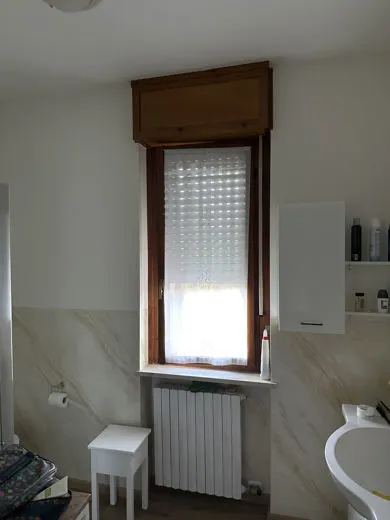 porta finestra in legno