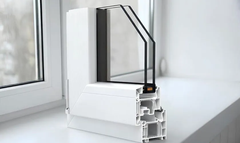 Finestra in PVC con doppio vetro installata da Perricci Serramenti
